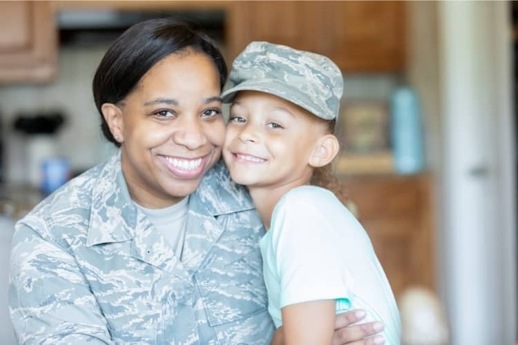 Female service member portrait